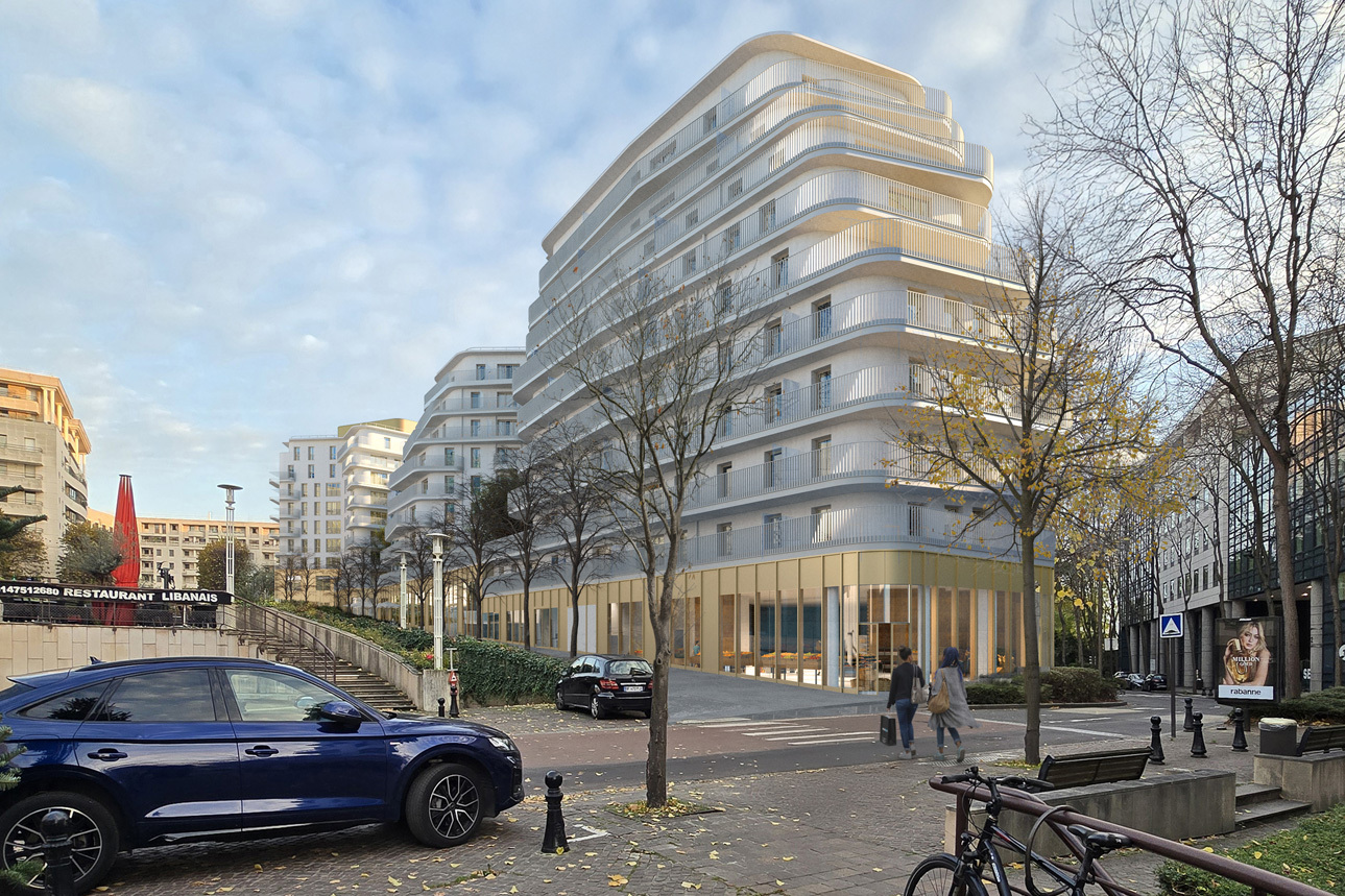 Transparence, Cœur d’ilot, Patio, Réhabilitation, HGA – Hubert Godet Architectes