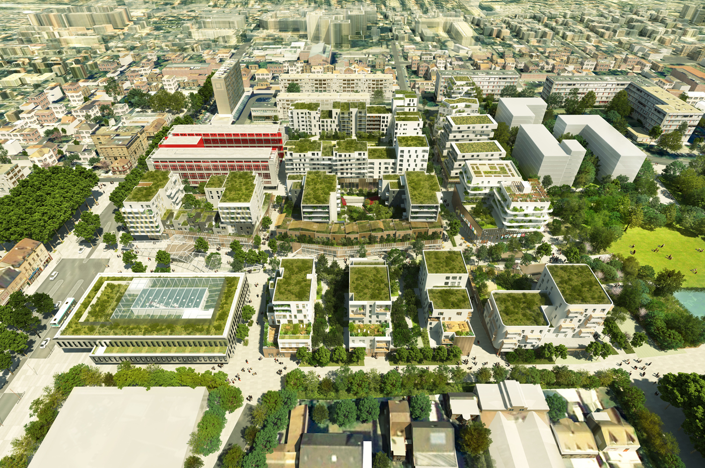 Bezons, Logements, HGA – Hubert Godet Architectes