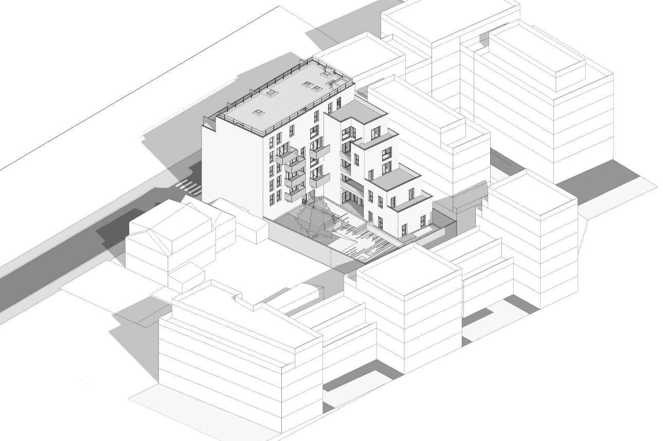 architecture, Aubervilliers, architecturecontemporaine, logements, briques, HGA – Hubert Godet Architectes