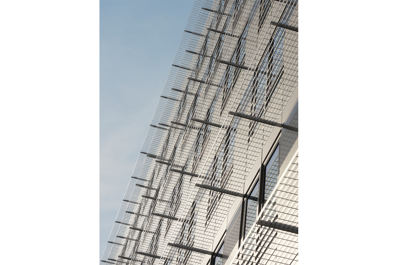 Trame de façade, Cassette aluminium, Malakoff, Caillebotis, Brise-soleil, HGA – Hubert Godet Architectes