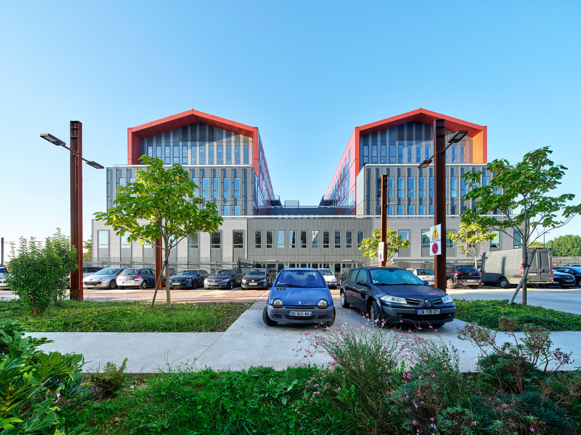 Orange estuaire, siège, ZAC Ouche Buron, bureaux, HGA – Hubert Godet Architectes